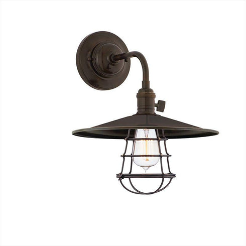 Hudson Valley Heirloom 1 Light Wall Sconce Model: 8000-OB-MS1-WG