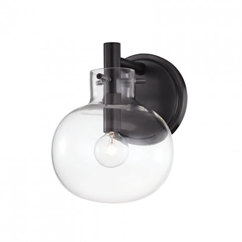 Hudson Valley Hempstead 1 Light Wall Sconce Model: 3900-AGB