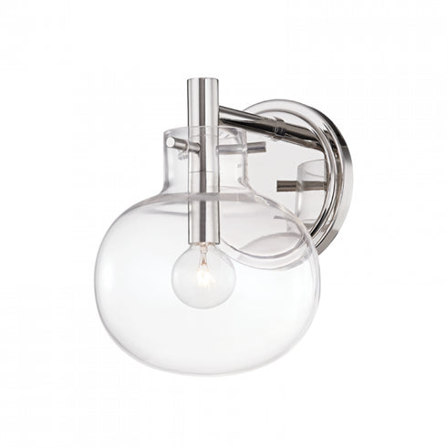 Hudson Valley Hempstead 1 Light Wall Sconce Model: 3900-AGB