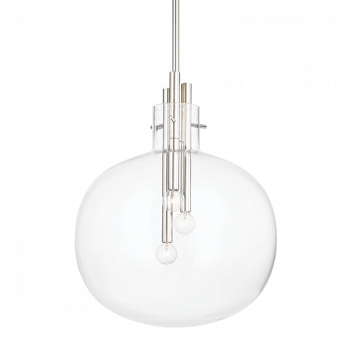 Hudson Valley Hempstead 3 Light Pendant Model: 3918-AGB