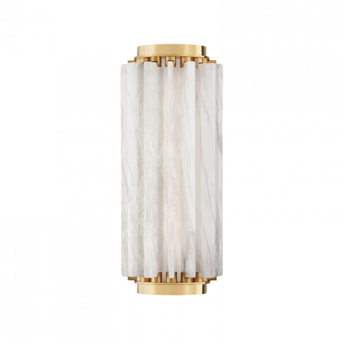 Hudson Valley Hillside Small Wall Sconce Model: 6013-PN