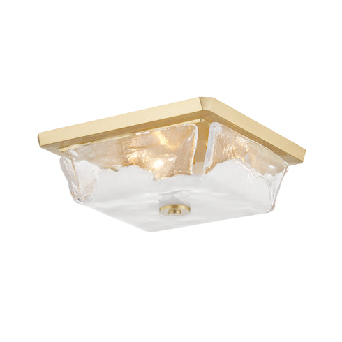 Hudson Valley Hines 3 Light Flush Mount Model: 4710-PN