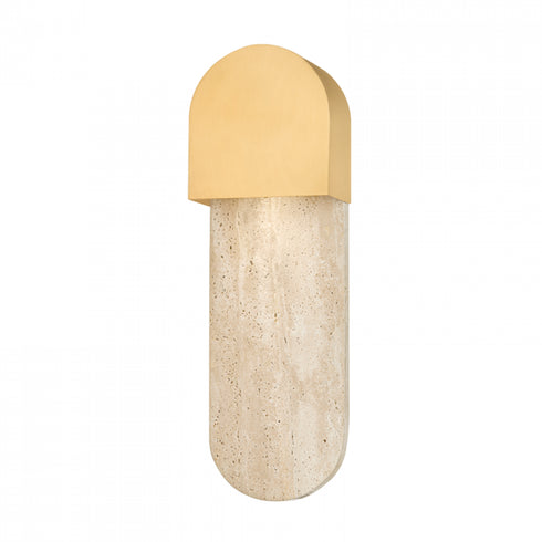 Hudson Valley Hobart 1 Light Wall Sconce Model: 1851-BBR