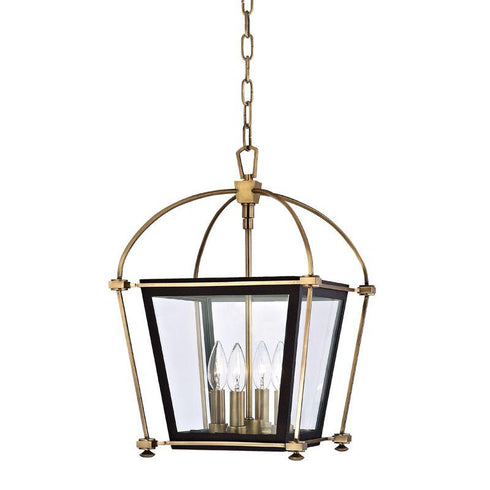 Hudson Valley Hollis 4 Light Pendant Model: 3612-AGB