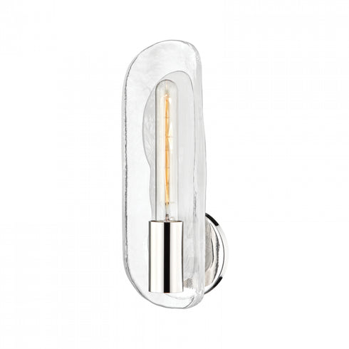 Hudson Valley Hopewell 1 Light Wall Sconce Model: 1761-AGB