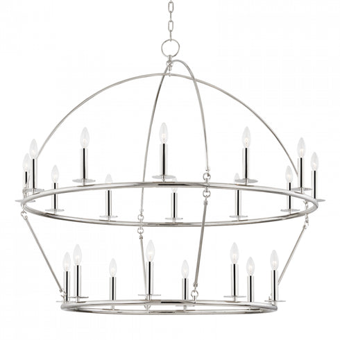 Hudson Valley Howell 20 Light Chandelier Model: 9549-AI