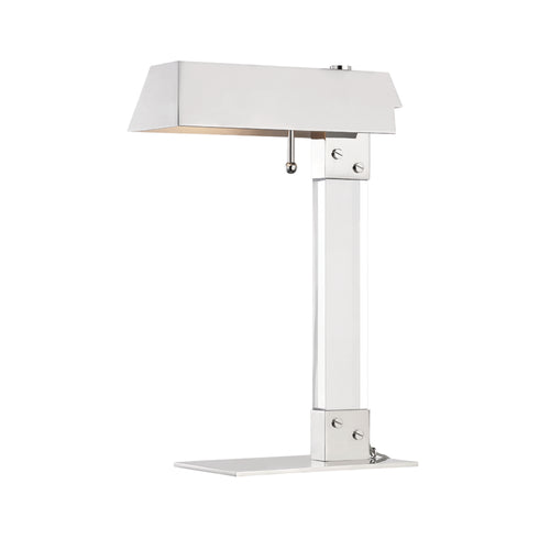 Hudson Valley Hunts Point 1 Light Table Lamp Model: L1256-PN