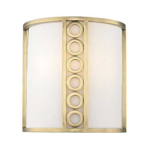 Hudson Valley Infinity 2 Light Wall Sconce Model: 6700-AGB