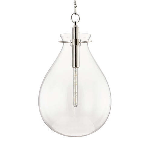 Hudson Valley Ivy 1 Light Large Pendant Model: BKO103-PN