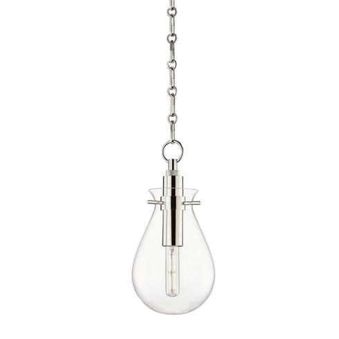 Hudson Valley Ivy 1 Light Small Pendant Model: BKO101-PN