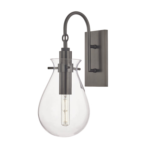 Hudson Valley Ivy 1 Light Wall Sconce Model: BKO100-PN
