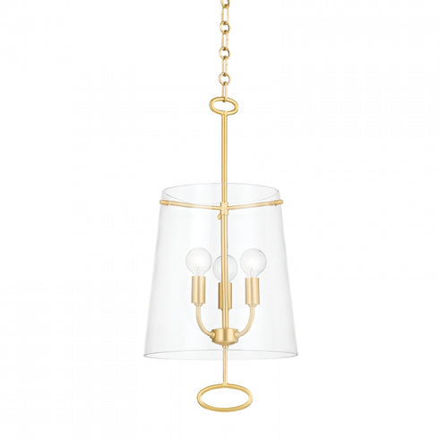 Hudson Valley James 3 Light Pendant Model: 4711-PN