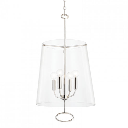 Hudson Valley James 4 Light Pendant Model: 4717-AGB