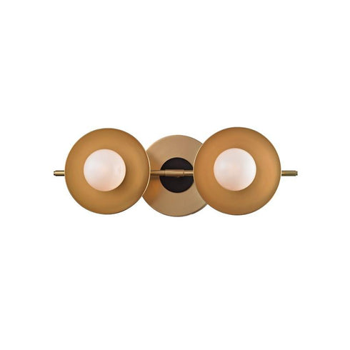 Hudson Valley Julien 2 Light Bath Bracket Model: 9802-AGB