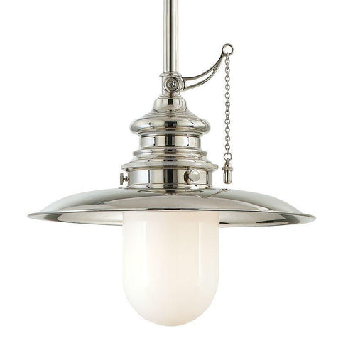 Hudson Valley Kendall 1 Light Pendant Model: 8820-AGB