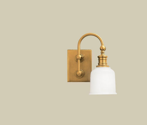 Hudson Valley Keswick 1 Light Bath Bracket Model: 1971-AGB