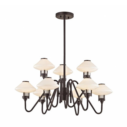 Hudson Valley Knowles 9 Light Chandelier Model: 2009-OB