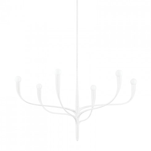 Hudson Valley Labra 6 Light Chandelier Model: 9606-WP