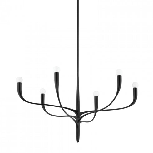 Hudson Valley Labra 6 Light Chandelier Model: 9606-WP
