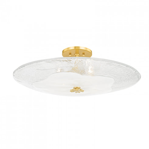Hudson Valley Lago 3 Light Large Flush Mount Model: KBS1742504L-AGB