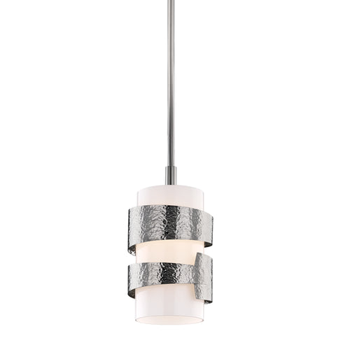 Hudson Valley Lanford 1 Light Small Pendant Model: 7808-PN