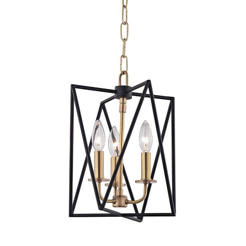 Hudson Valley Laszlo 3 Light Pendant Model: 1110-AGB