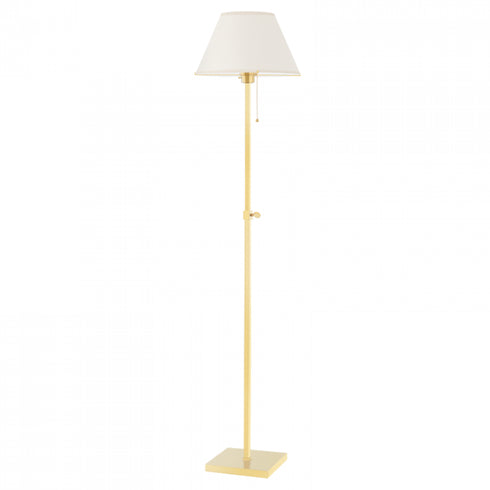 Hudson Valley Leeds 1 Light Floor Lamp Model: MDSL133-PN