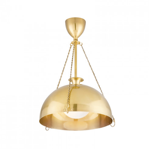 Hudson Valley Levette 1 Light Small Pendant Model: 1218-AS