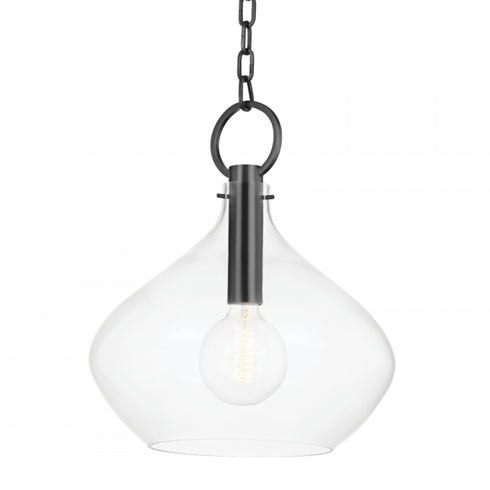 Hudson Valley Lina 1 Light Large Pendant Model: BKO253-PN