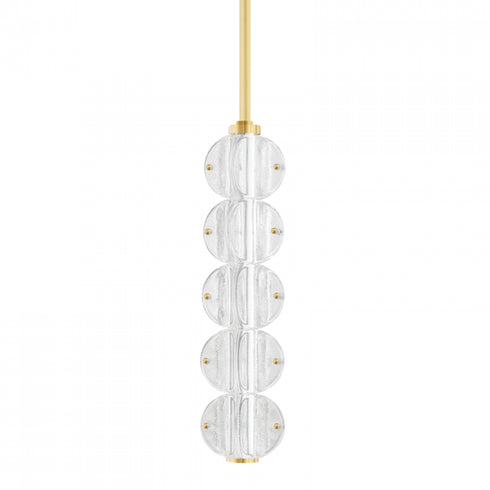 Hudson Valley Lindley 5 Light Pendant Model: 1905-AGB