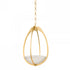 Hudson Valley Lloyd 1 Light Pendant Model: 4313-AGB