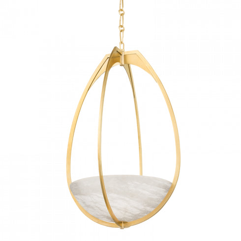 Hudson Valley Lloyd 1 Light Pendant Model: 4319-AGB