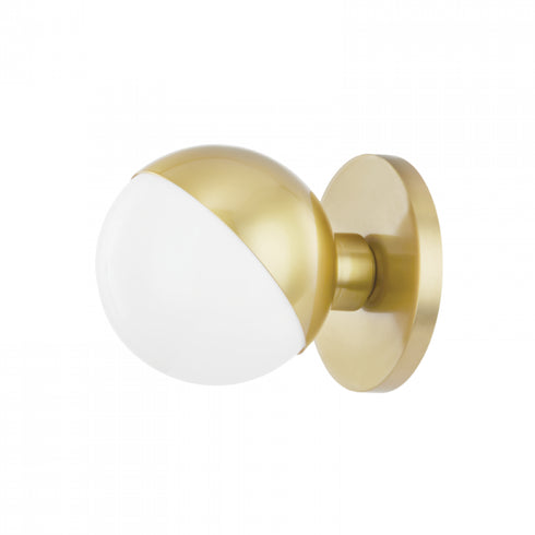 Hudson Valley Lodi 1 Light Bath Bracket Model: 1661-AGB