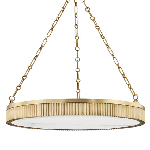 Hudson Valley Lynden 8 Light Pendant Model: 532-AGB