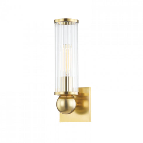 Hudson Valley Malone 1 Light Wall Sconce Model: 5271-PN