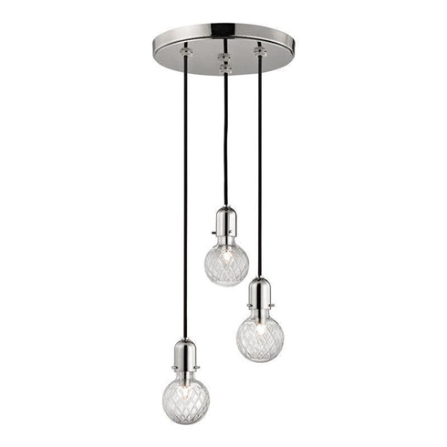 Hudson Valley Marlow 3 Light Pendant Model: 1103-AGB