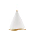 Hudson Valley Martini 1 Light Small Pendant Model: 9613-GL/BLK
