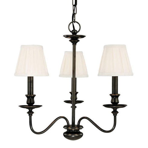 Hudson Valley Menlo Park 3 Light Chandelier Model: 4033-AN
