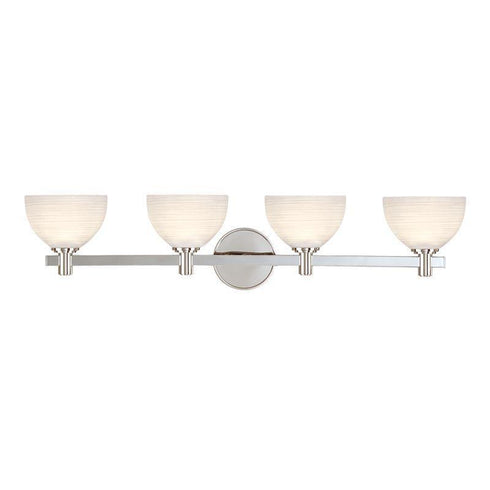 Hudson Valley Mercury 4 Light Bath Bracket Model: 1404-PC