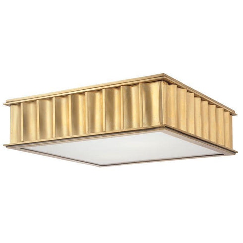 Hudson Valley Middlebury 3 Light Flush Mount Model: 932-AGB