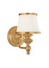Hudson Valley Milton 1 Light Bath Bracket Model: 2001-OB