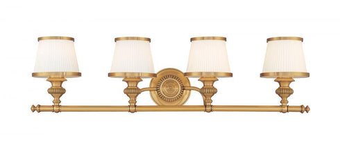 Hudson Valley Milton 4 Light Bath Bracket Model: 2004-FB