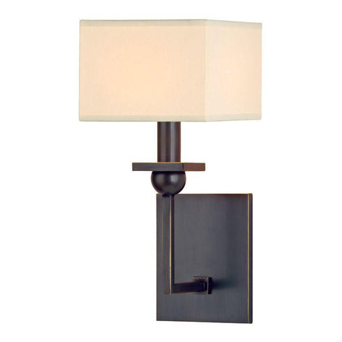 Hudson Valley Morris 1 Light Wall Sconce Model: 5211-AGB
