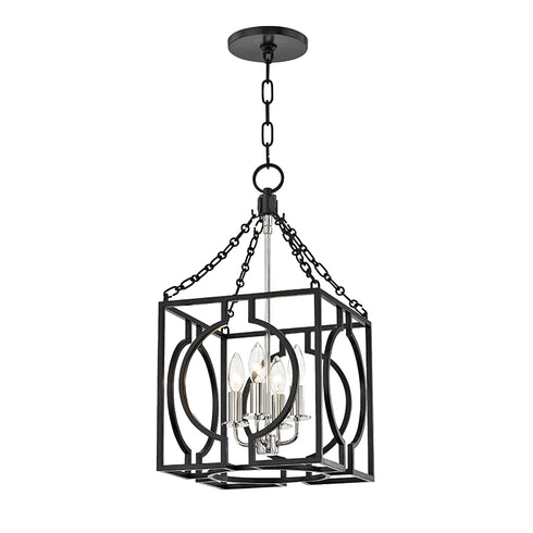 Hudson Valley Octavio 4 Light Small Pendant Model: 9214-AIPN
