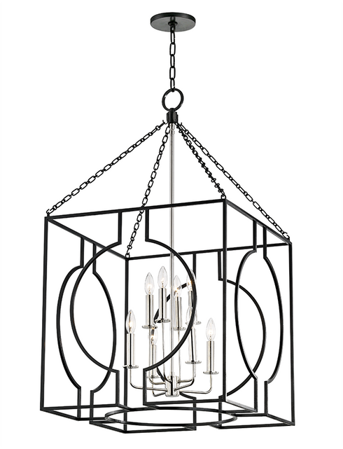 Hudson Valley Octavio 8 Light Large Pendant Model: 9224-AIPN