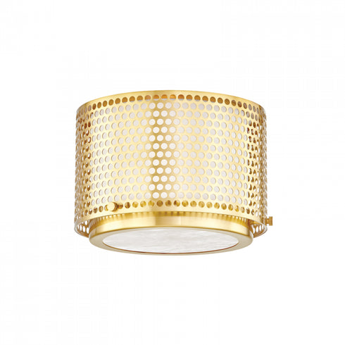 Hudson Valley Oracle 1 Light Flush Mount Model: 5910-AGB