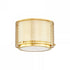 Hudson Valley Oracle 1 Light Flush Mount Model: 5910-AGB