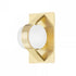 Hudson Valley Orbit 1 Light Wall Sconce Model: 2700-AGB