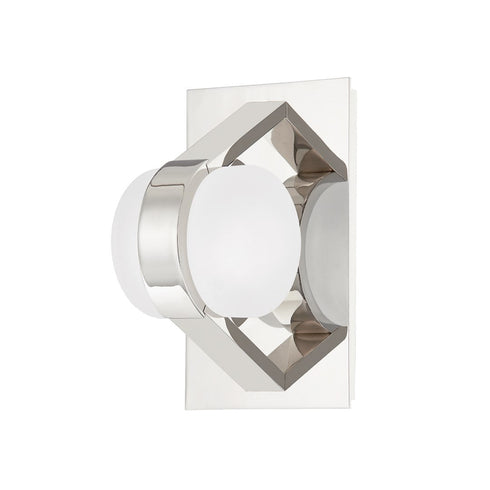 Hudson Valley Orbit 1 Light Wall Sconce Model: 2700-AGB