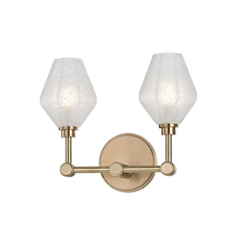 Hudson Valley Orin 2 Light Bath Bracket Model: 1322-AGB